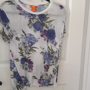 JOE FRESH. FLOWER PRINT TEE